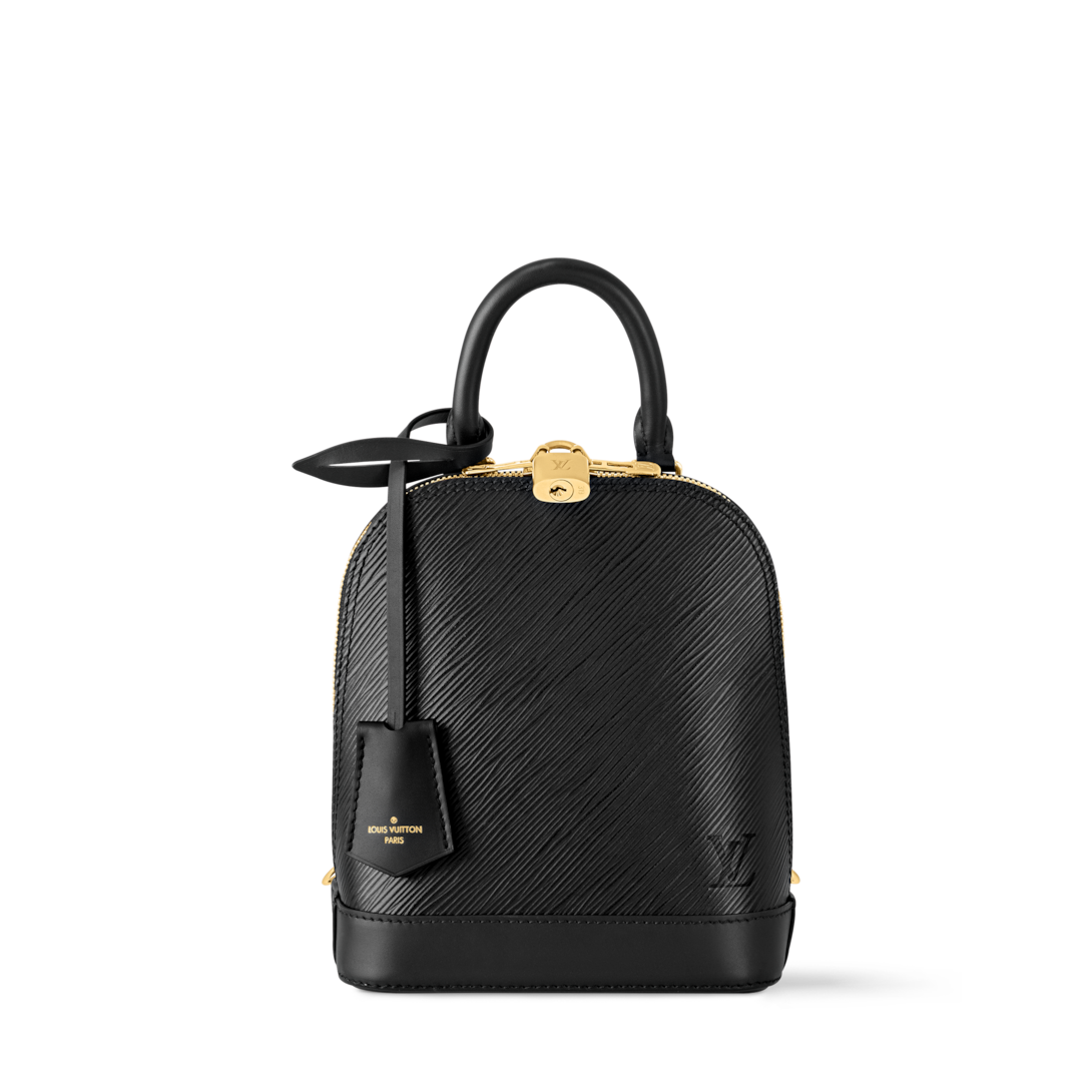 Alma Backpack Epi Leather - Luxury Handbags - M25103 Black | LOUIS